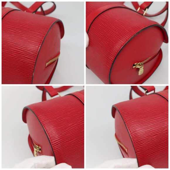 LOUIS VUITTON Epi Soufflot Hand Bag Red M52227 LV Auth mk003 - Picture 16 of 16